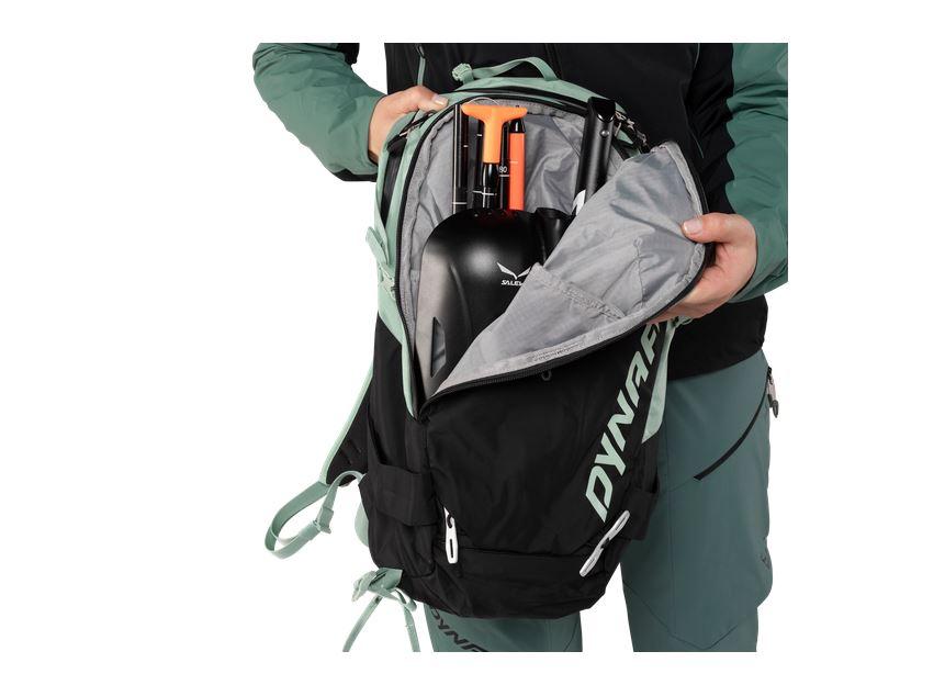 Miniatura Mochila Mujer Ridge 24 - Color: Negro/Verde