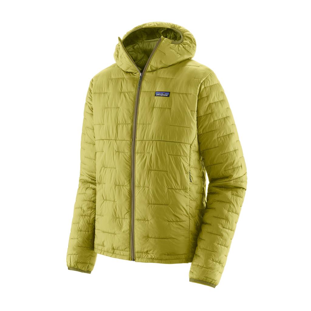 Chaqueta Sintetica Hombre Micro Puff Hoody  - Color: Verde