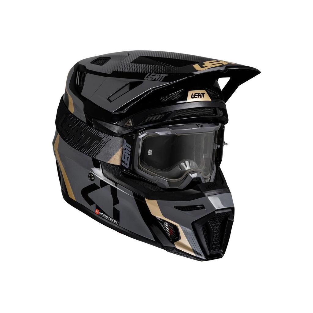 Kit Casco Moto 8.5 Antiparra 5.5 V25 - Color: Negro