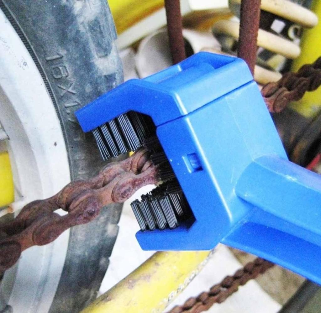 Cepillo Limpiador De Cadena Sencillo  -