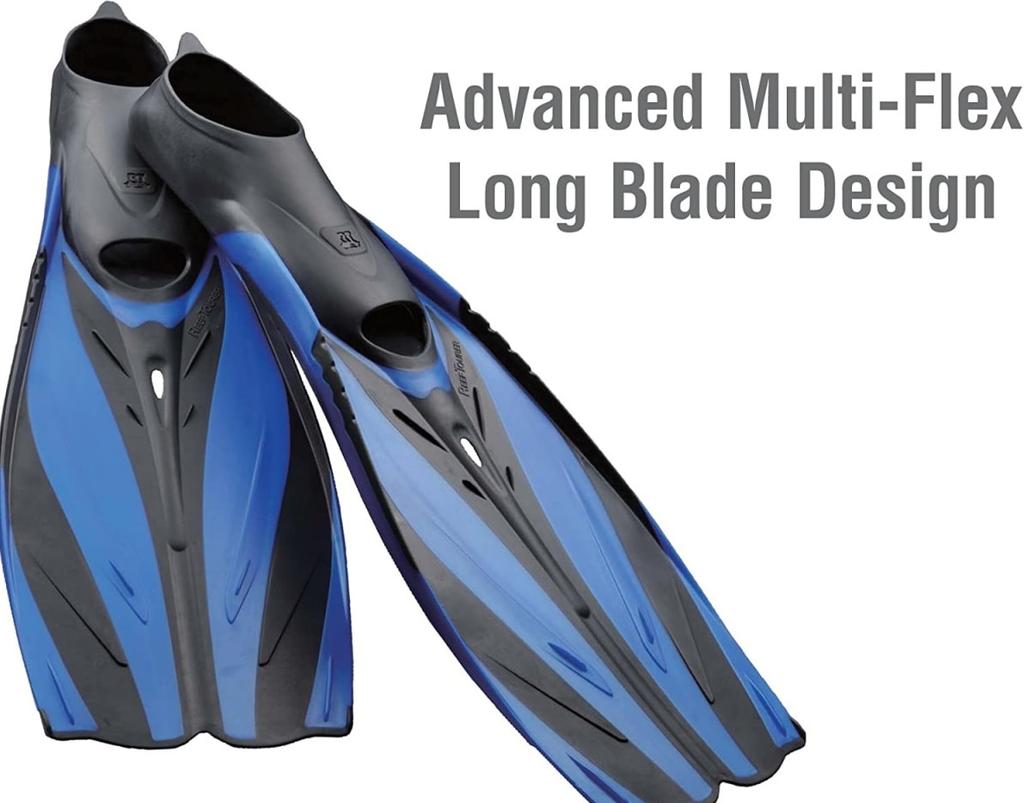 Set Adulto Visualtor Seco Buceo - Color: Azul