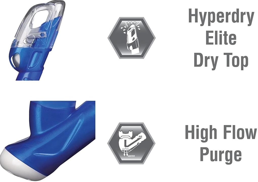 Miniatura Set Adulto Visualtor Seco Buceo - Color: Azul