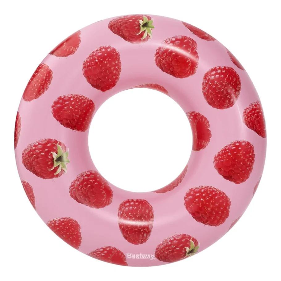 Flotador Anillo Frambuesas 119Cm
