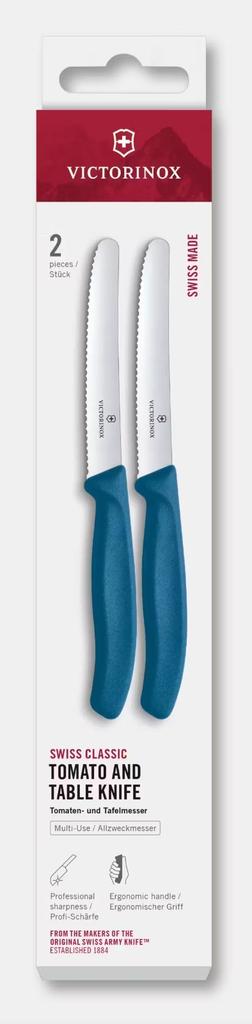 Set de cuchillos para tomate y de mesa Swiss Classic, 2 piezas