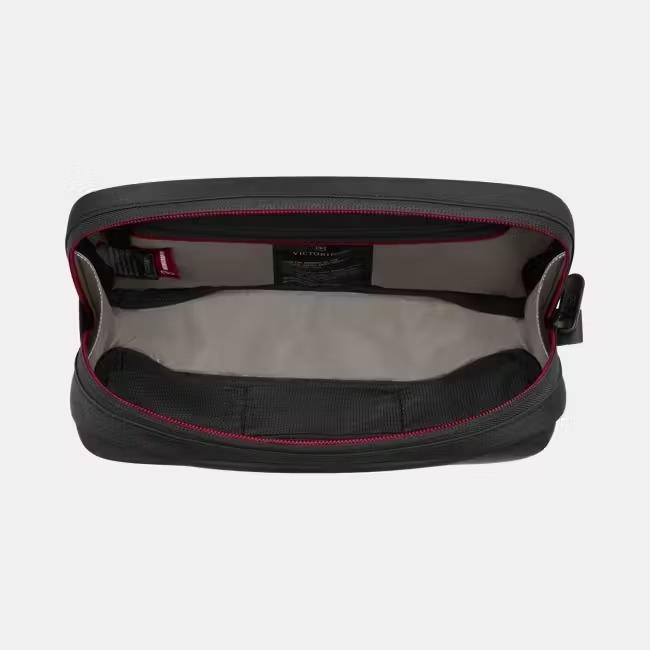 Travel Essentials Compact Toiletry Bag - Color: Negro