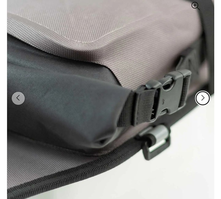 Miniatura Alforja para Moto Mojavi Saeddlebag Zip - Color: Negro