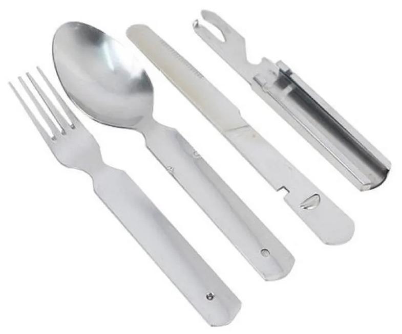 Set Cubiertos Compacto Cloe - Color: Plateado