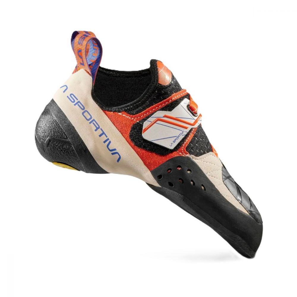 Miniatura Zapatilla de Escalada Solution Mujer - Color: White/Lily Orange