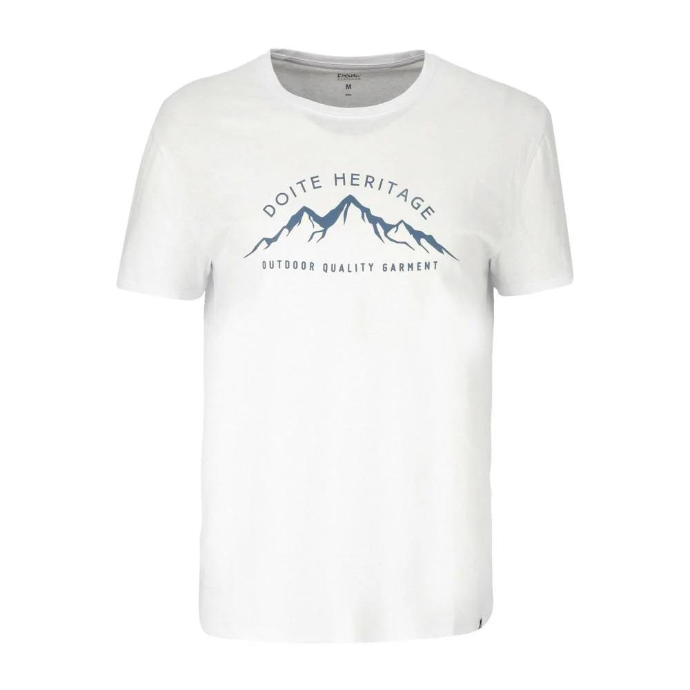 Polera Manga Corta Mountain Logo Hombre -