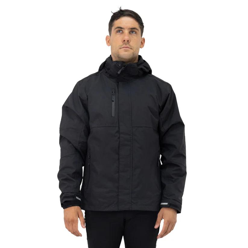 Parka Desmontable HW Reno 3 En 1  - Color: Negro
