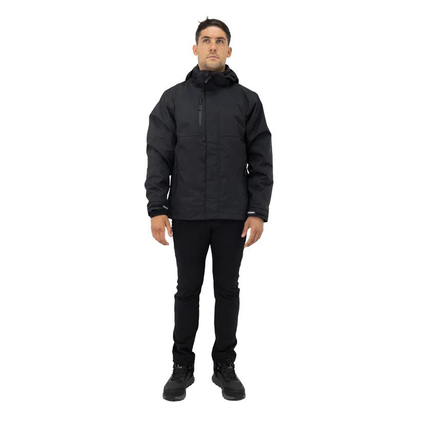 Parka Desmontable HW Reno 3 En 1  - Color: Negro