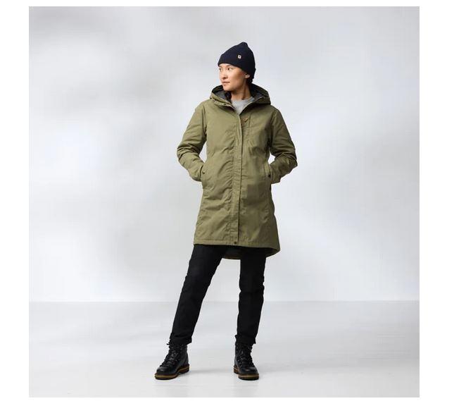 Miniatura Parka Mujer Kiruna Padded - Color: Verde