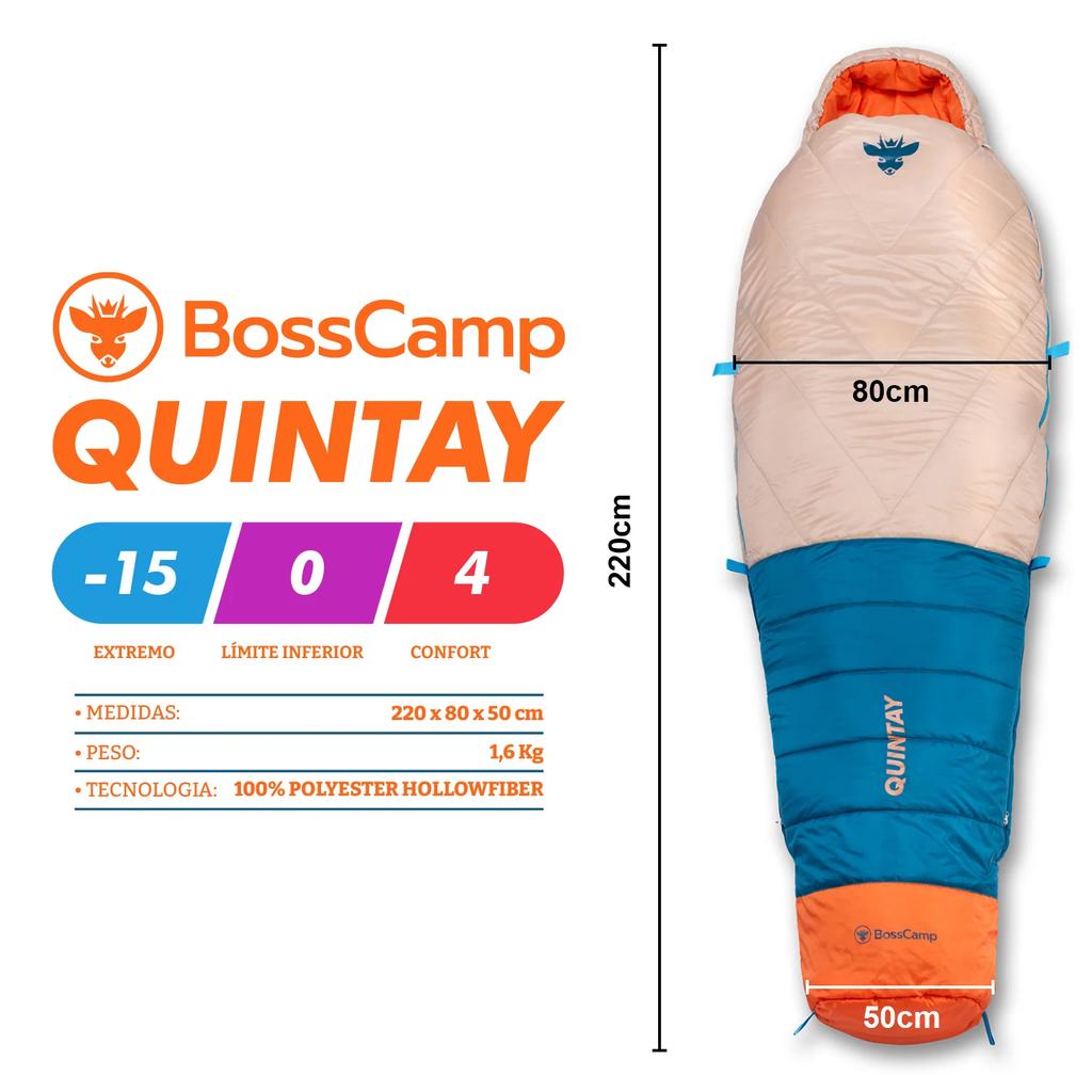 Saco de dormir Momia Adulto Quintay -