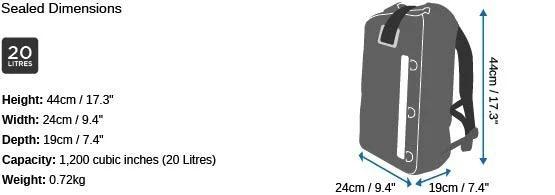 Bolso Seco Classic Waterproof Backpack  -