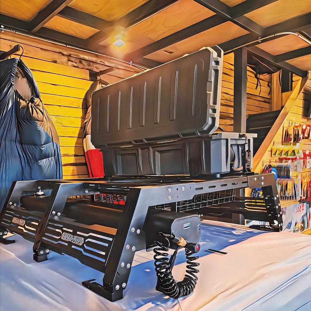 Rack Universal Para Pick Up Con 2 Canastos Carga 