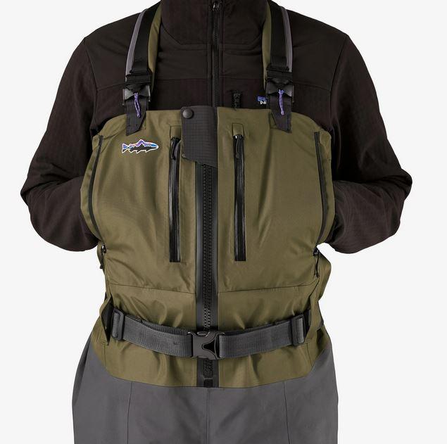 Miniatura Wader Hombre Swiftcurrent® Expedition Zip-Front  - Color: Verde
