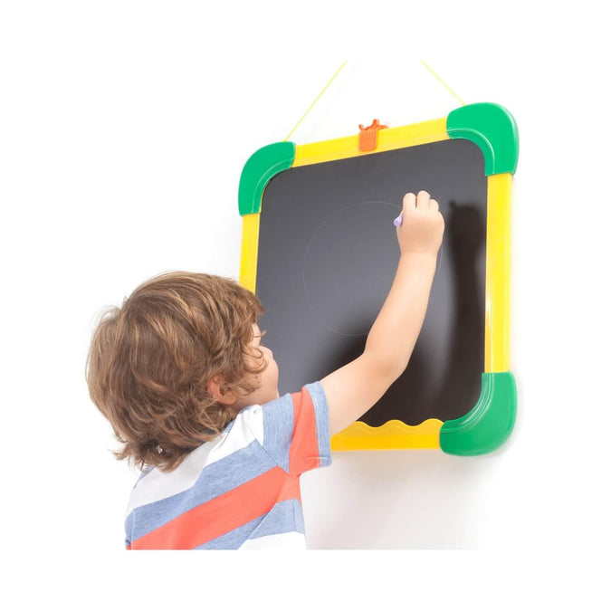 Pizarra Infantil De Pared Doble Cara 