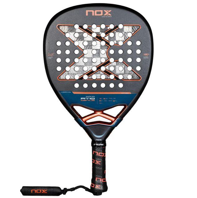 Pala De Padel At10 Genius Attack 18K Alum By Agustin Tapia 2025 + Tarro De Pelotas +Overgrip + Protector