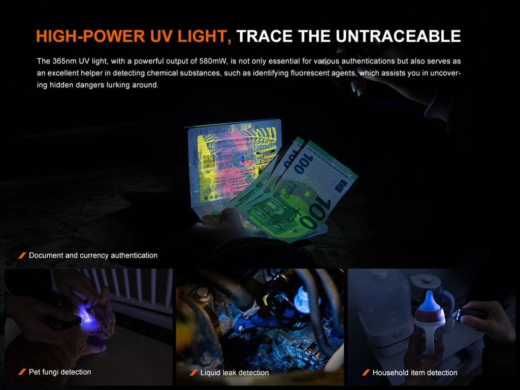 Linterna E06R 700 Lumens -