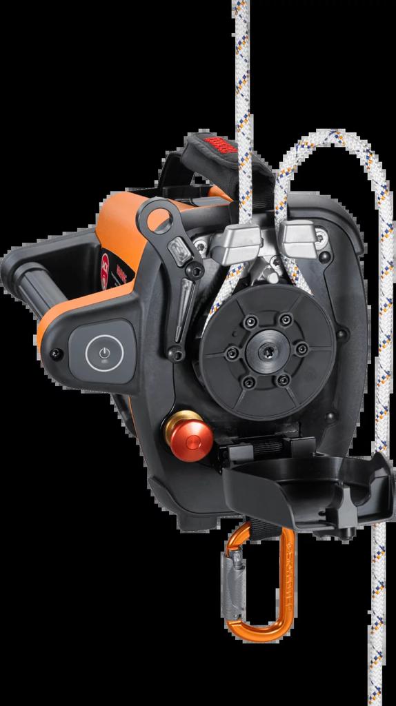 Ascendedor Eléctrico Actsafe Acx Power  - Color: Negro Naranja
