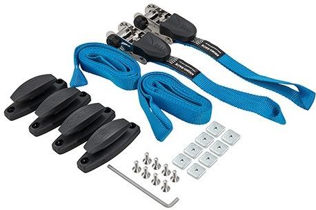 Miniatura Correa De Amarre Con Gancho Tipo Marino De 1,85 Mts Para Parrilla Portaequipaje Plana Modelo Pioneer  -