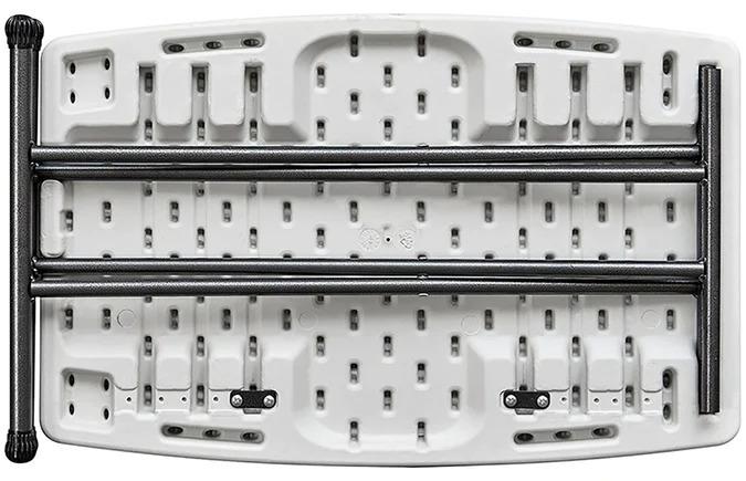 Miniatura Mesa Plegable Rectangular 77.5x50cm - Altura ajustable -