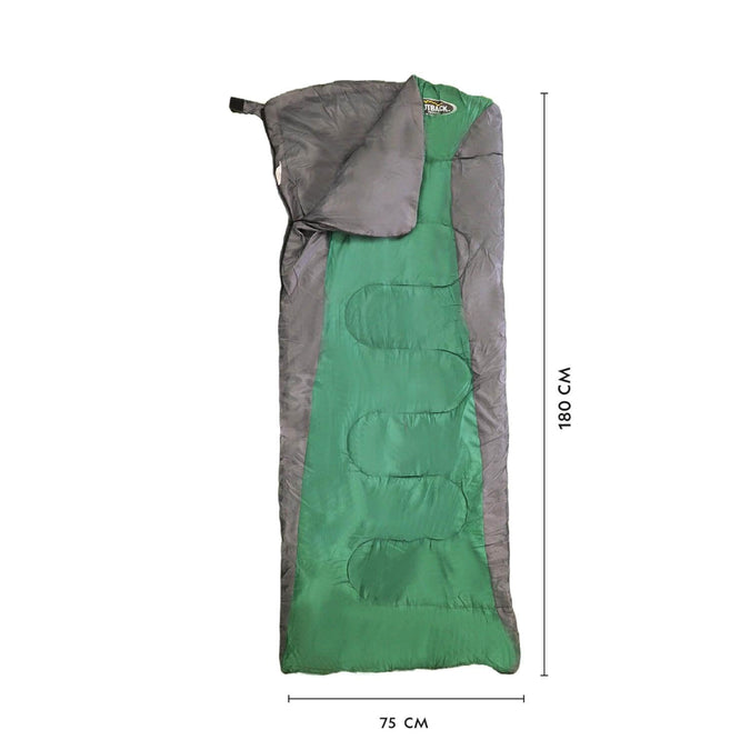 Miniatura Saco De Dormir Estilo Envelope Oscuro - Color: Verde