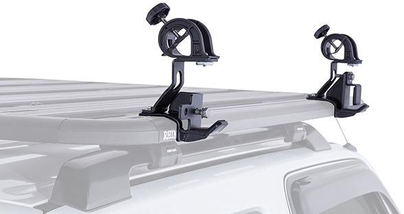 Miniatura Soporte De Pala y Gata Para Parrilla Portaequipaje Plana Modelo Pioneer -