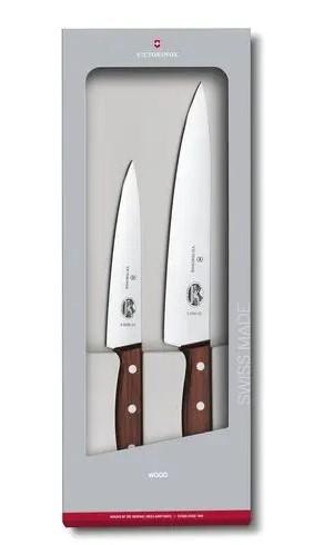 Set Para Trinchar Wood 2 Piezas