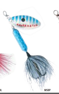 Spinner Rooster Tail - Color: MSBP