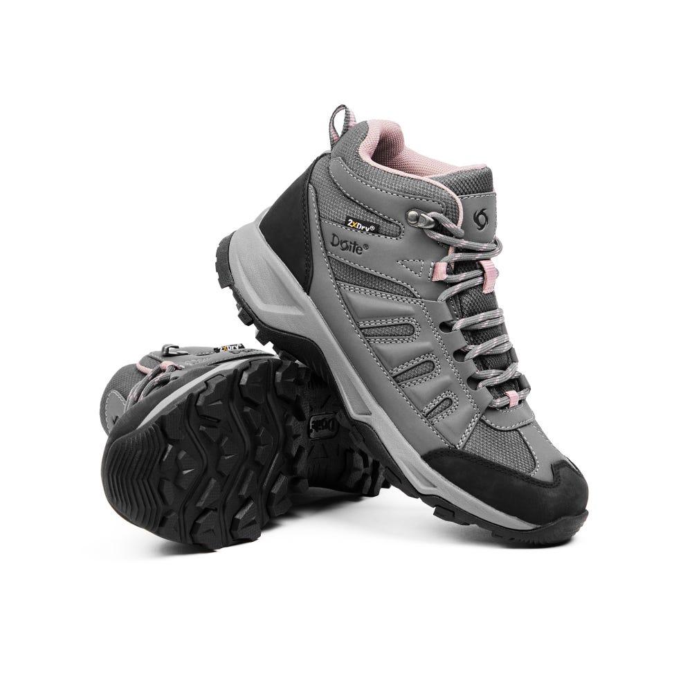 Miniatura Botin Caña Alta Clyde Mujer - Color: Grey