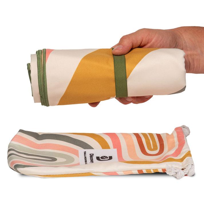 Toalla de Playa Pink Lines  - Color: Estampado lineas