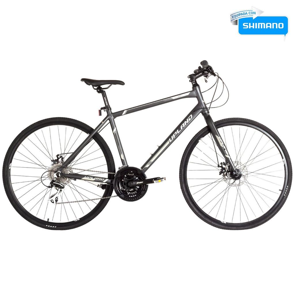 Miniatura Bicicleta LS380-M Aro 700 24V, Disc Mec. - Color: Gris Oscuro