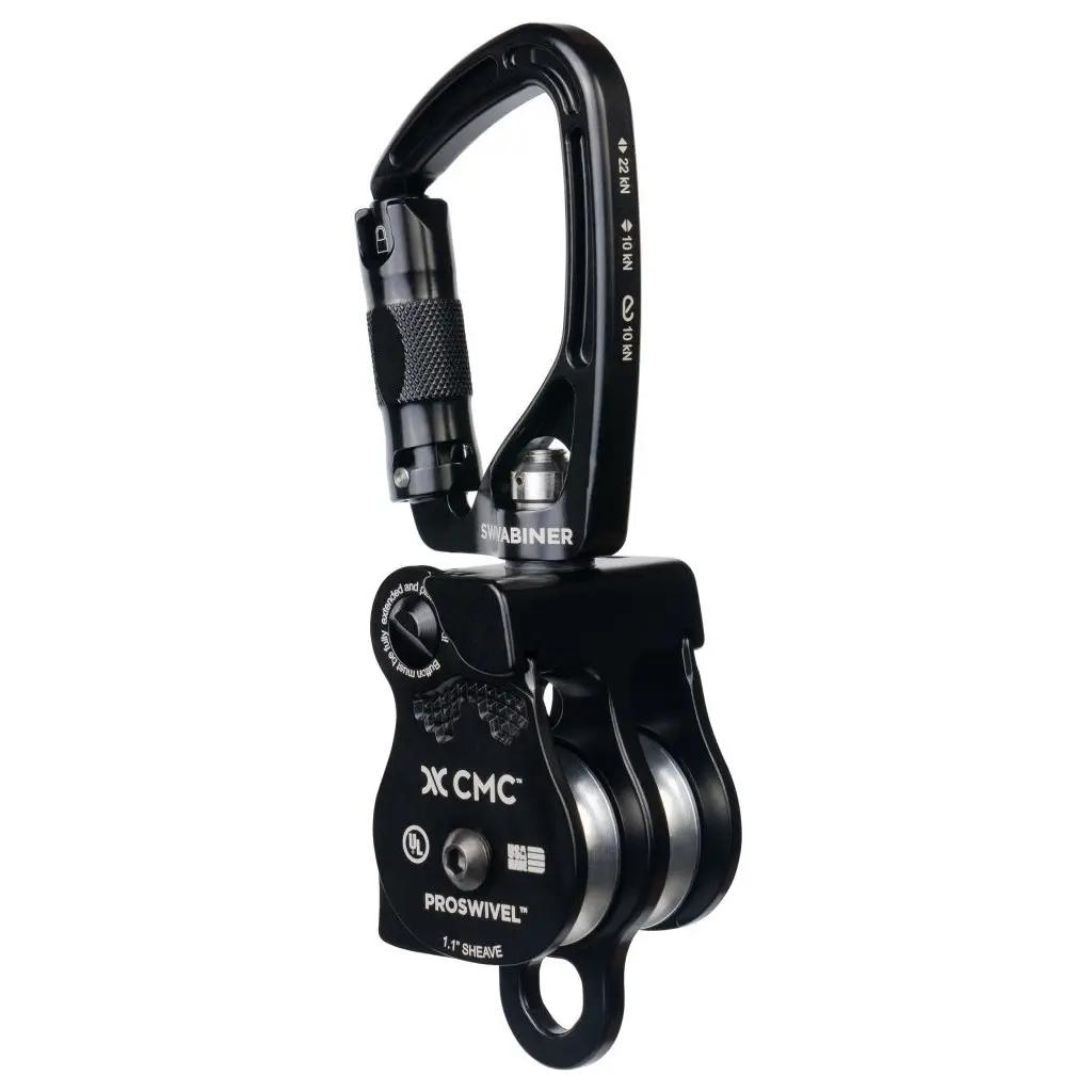 Polea doble con destorcedor de mosqueton PROSWIVEL SWIVABINER 1.1 -
