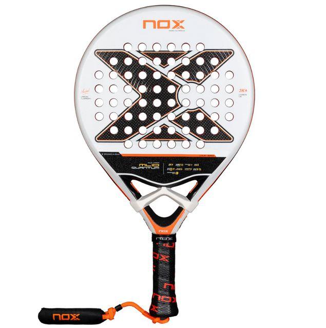 Pala De Padel Ml10 Quantum 3K By Miguel Lamperti 2025 + Tarro De Pelotas + Overgrip + Protector