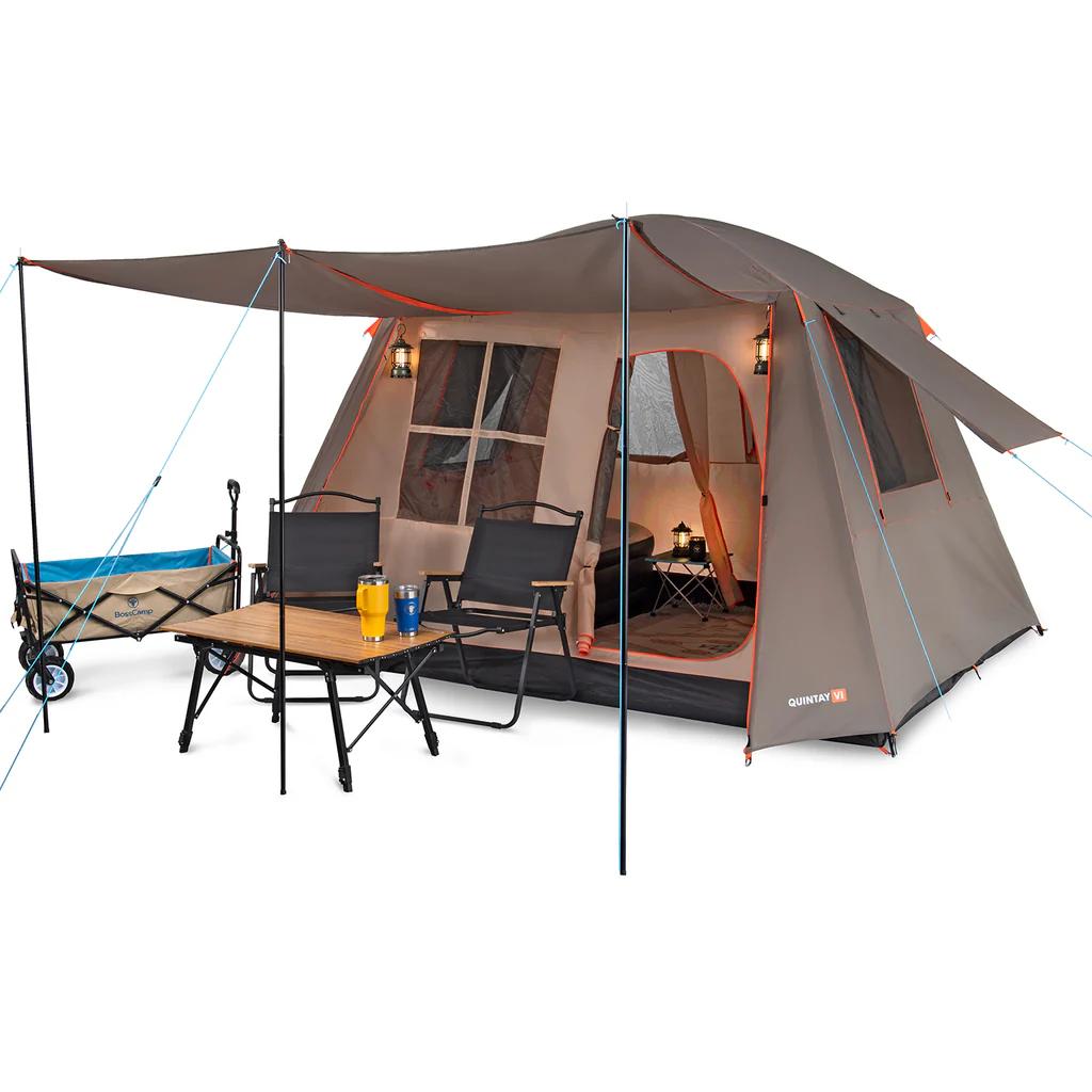 Carpa Quintay Vi 6 Personas 3000 Mm Cubre Techo Largo