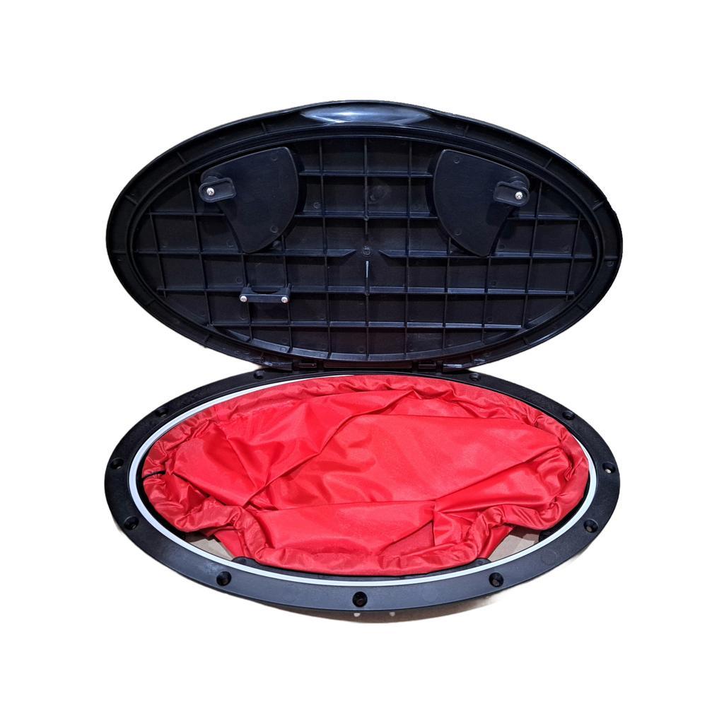 Tapa Ovalada Kayak Mirage Pro 12 - Color: Negro