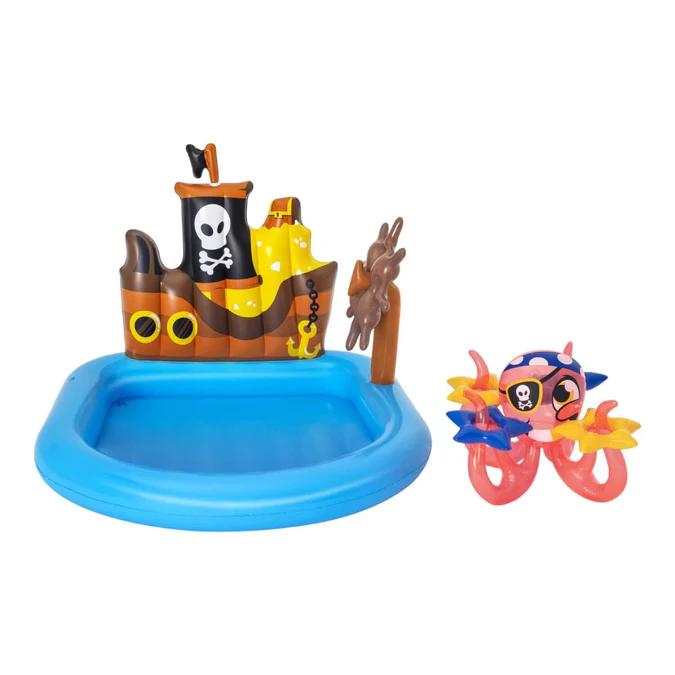 Miniatura Piscina y juegos Inflable Pirata 1.40X1.30X 1.04  -
