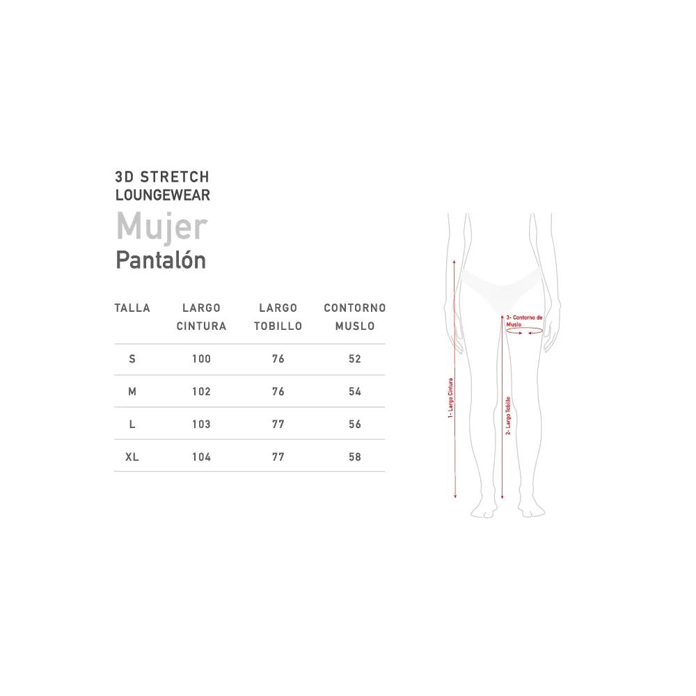 Miniatura Segunda Capa Pack 3d Stretch Mujer -