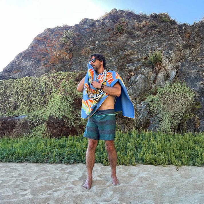 Miniatura Toalla de Playa Tiger - Color: Estampado tigre