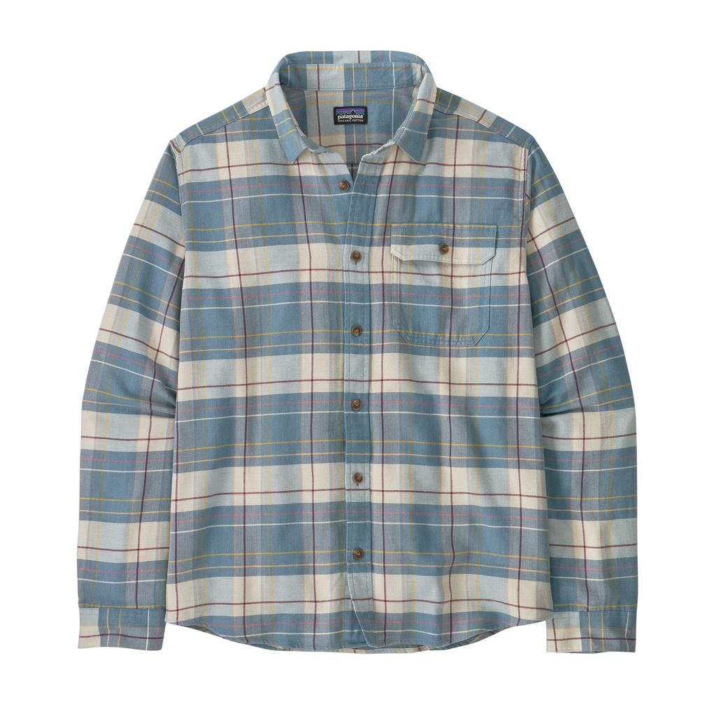 Camisa Hombre Cotton In Conversion Lightweight Fjord Flannel - Color: Celeste