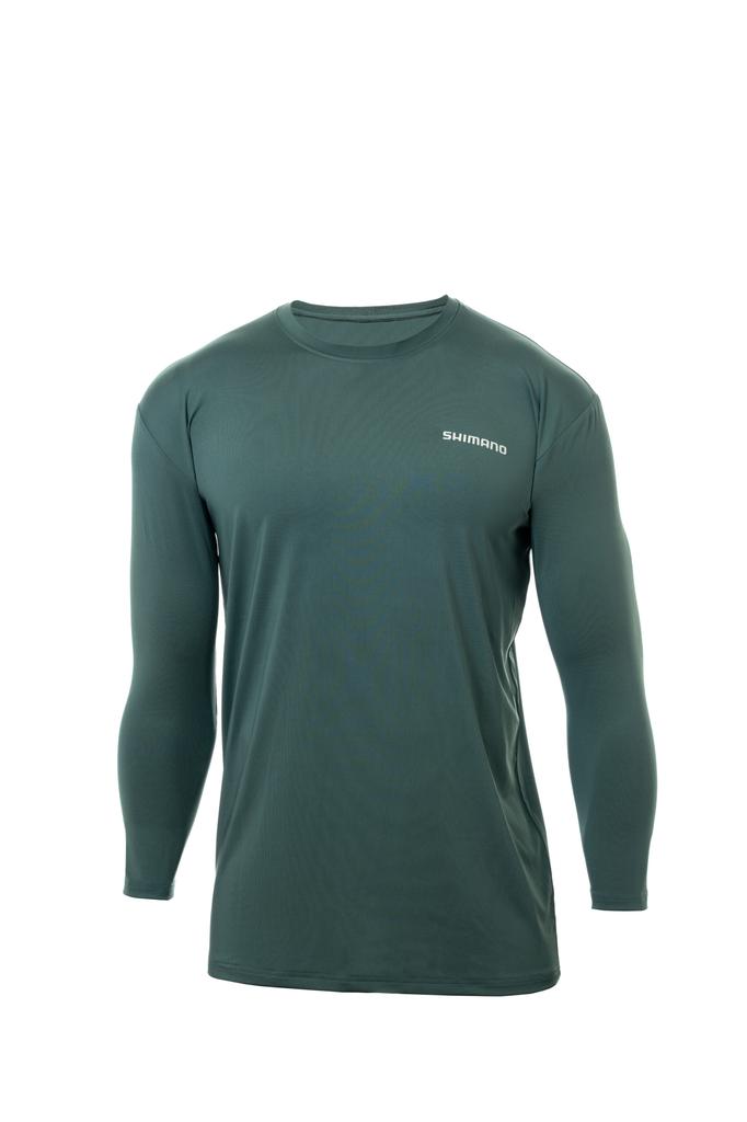 Polera Tech Tee M. Larga - Color: Verde Agua