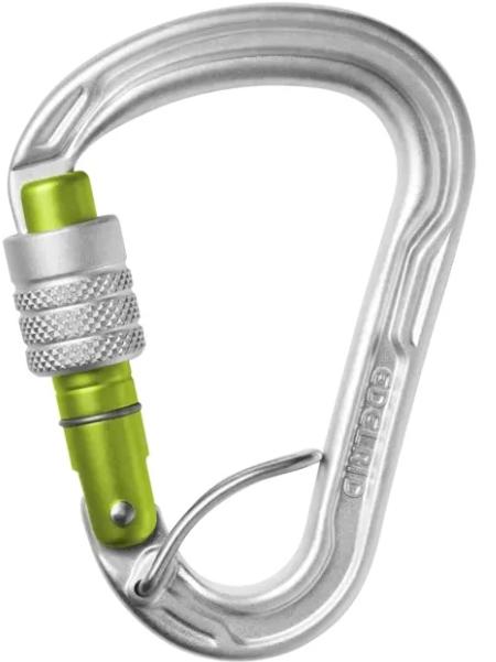 Mosquetón HMS Strike Screw FG - Color: Silver