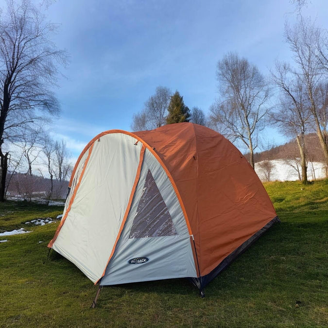 Carpa 4 Personas Aspen - Color: Naranja