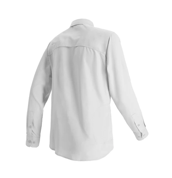 Camisa Manga Larga Bridge Mujer - Color: Blanco