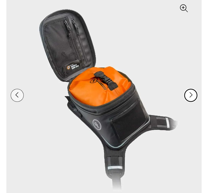 Bolso Diablo Tank Bag - Color: Black