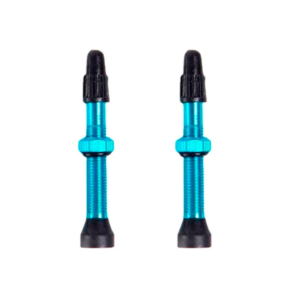 Válvulas Presta F/V Tubeless Aluminio 2U - Color: Azul