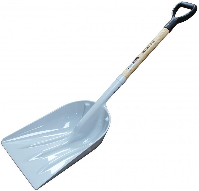 Pala Sanitaria Plástica Mango Madera  -