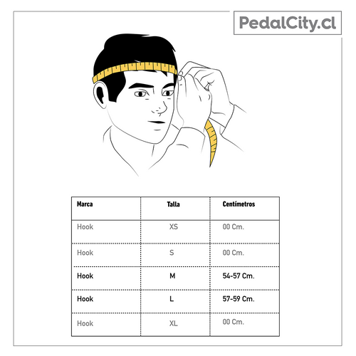 Miniatura Casco Street Con Luz Hk-305 -
