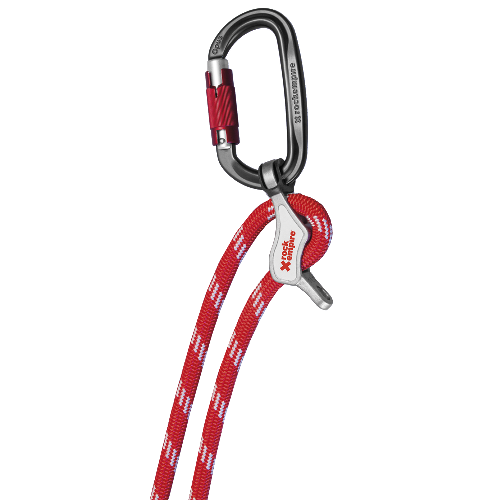 Elemento De Amarre Asimétrico Ajustable Simple Stand 1Mts - Color: Rojo